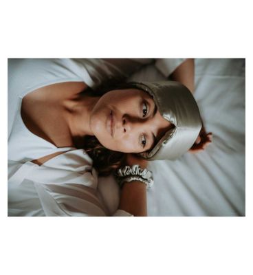 Silk Addict 100 % Mulberry Silk Sleep Mask Olive Green