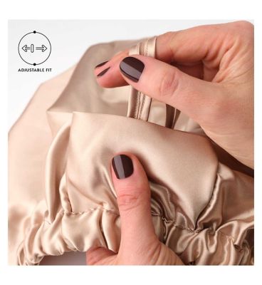 Silver Cloud Caramel Hair Wrap