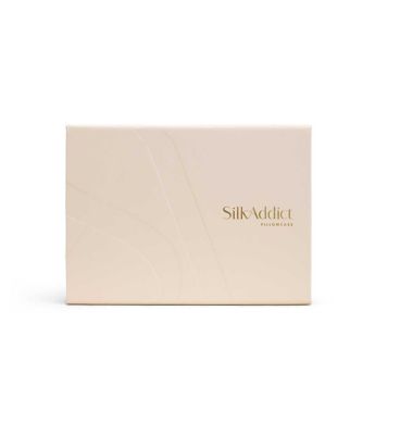 Silk Addict 100 % Mulberry Silk Pillowcase Caramel, Twinpack