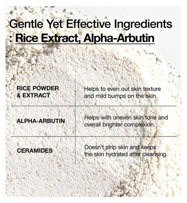 Anua Rice Enzyme Brightening Cleansing Powder 40g