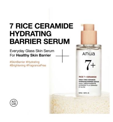 Anua 7 Rice Ceramide Hydrating Barrier Serum 50ml