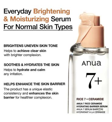 Anua 7 Rice Ceramide Hydrating Barrier Serum 50ml