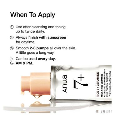 Anua 7 Rice Ceramide Hydrating Barrier Serum 50ml