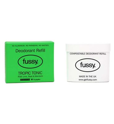 Fussy Natural Deodorant Refill Tropic Tonic 40g
