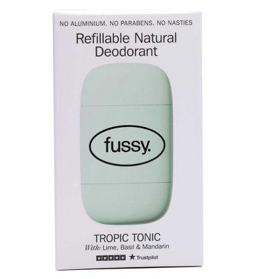 Fussy Refillable Natural Deodorant Tropic Tonic 40g