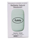 Fussy Refillable Natural Deodorant Tropic Tonic 40g