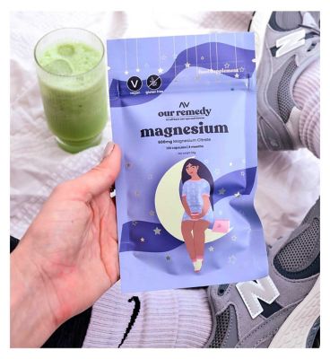 Our Remedy Magnesium Citrate 600mg Capsules 60s