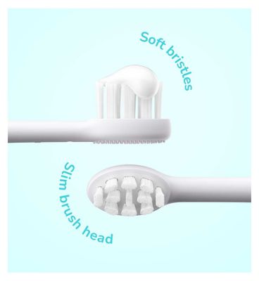 Ordo Sonic Kids Rechargeable - Brush Heads - White - 4 Pack