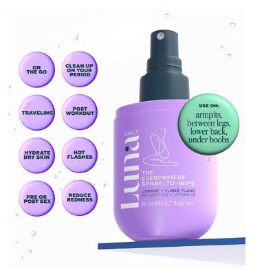 Luna Daily Original Spray to Wipe 80ml