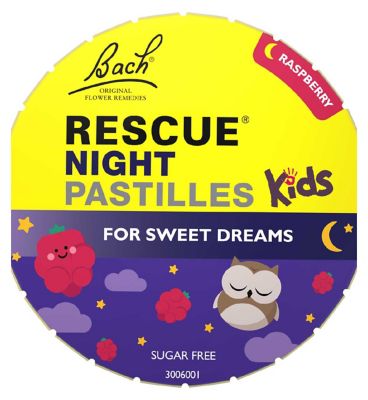 Rescue Remedy Kids Night Pastilles Raspberry - 50g