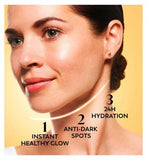 Olay Vitamin C Brighten & Glow 3in1 Moisturiser Face Fluid SPF50+ Hydrating Primer 50ml
