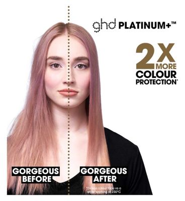 ghd Platinum Plus - Hair Straightener - Black