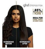 ghd Chronos Max - Wide Plate Hair Straightener - Black