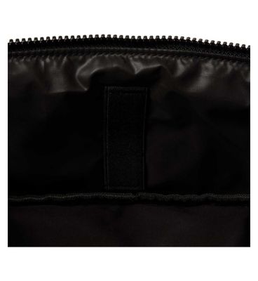 The Flat Lay Co. Marshmallow Flat Lay Makeup Box Bag In Classic Black