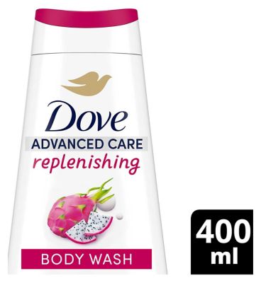 Dove Advanced Care Body Wash Replenishing Dragon Fruit & Coconut Cream 400ml