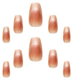 Elegant Touch Gel Waterfall Cateye Crystal Cascades False Nails with glue 24s