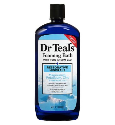 Dr Teals Restorative Minerals Epsom Foaming Bath 1L