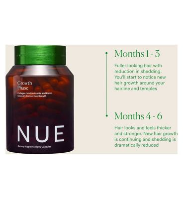 The Nue Co. Growth Phase - Dietary Supplement - 90 Capsules