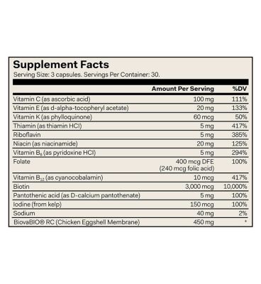 The Nue Co. Growth Phase - Dietary Supplement - 90 Capsules