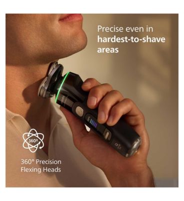 Philips Shaver i9000 Prestige Ultra, Wet & Dry Electric Shaver, Skin IQ Pro, Lift & Cut, 360 Razor Blades, 5 Modes, XP9400/31