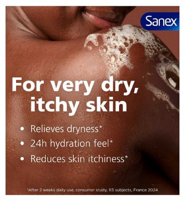 Sanex Skin Therapy Anti-Dryness Shower Gel Body Wash 450ml