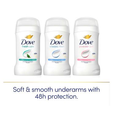 Dove Classic Fresh Anti-Perspirant Deodorant Stick 50ml