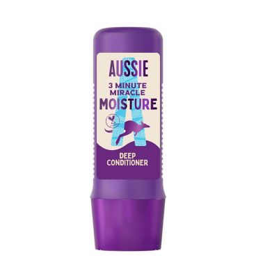 Aussie 3 Minute Miracle Moisture Deep Conditioner 250ml. Hair Treatment to Revive Dry Hair<br/>