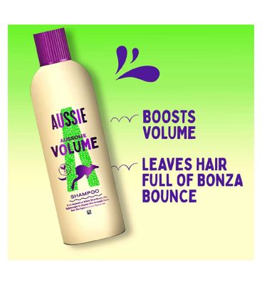 Aussie Aussome Volume Shampoo 400ml. Volume-Boosting Formula for Fine, Flat Hair