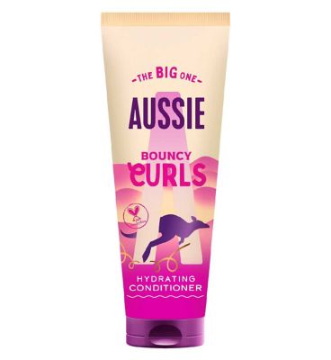 Aussie Bouncy Curls Hydrating Conditioner 275ml. Moisturise Boost for Wavy and Curly Hair