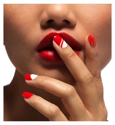 Mylee Gel Nail Wraps Lady In Red x20 Wraps