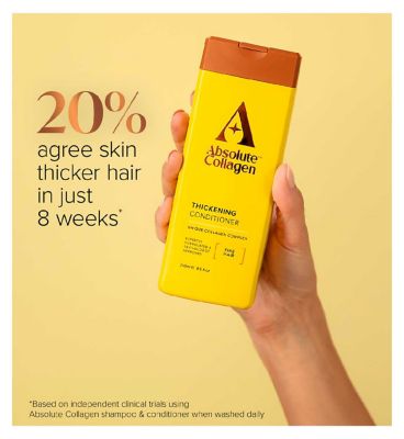 Absolute Collagen Thickening Collagen Complex Conditioner Fine Hair 250ml