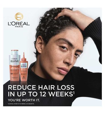 L'Oreal Paris Elvive Growth Booster Shampoo & Serum Bundle