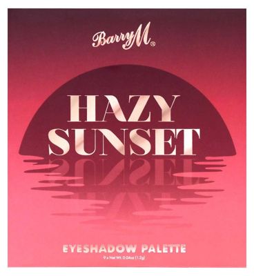 Barry M Hazy Sunset Highly Pigmented Eyeshadow Palette