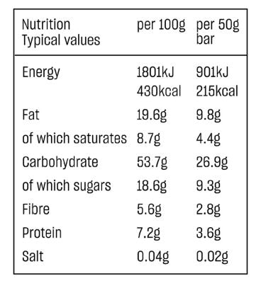 Deliciously Ella Lemon and Poppyseed Oat Bar 50g 3s