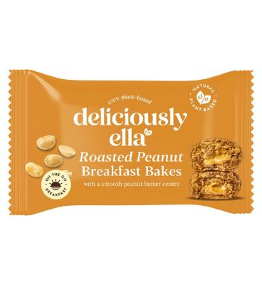 Deliciously Ella Peanut Butter Breakfast Bakes 50g 3s