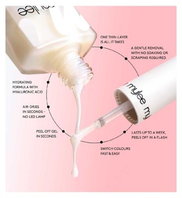 Mylee peel off base coat 10ml