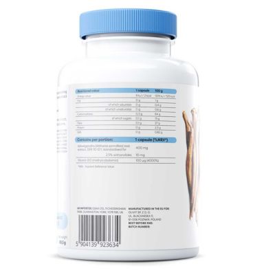 Osavi Ashwagandha Extra 400mg Vegan Capsules - 180 Servings