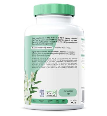 Osavi Natural Quercetin 500mg Vegan Capsules - 20 Servings