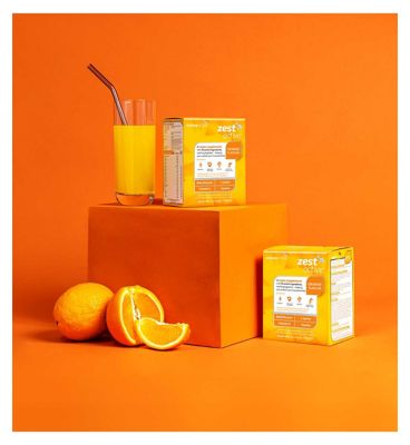 Revive Active Zest Active with Beta Glucans, L-lysine, Multivitamins & Taurine - 1 Month Supply, 30 Sachets