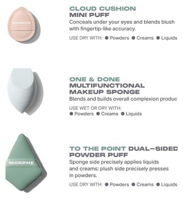 Morphe All Bases Covered 3 Piece Tool Set
