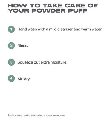 Morphe To The Point Dual Sided Powder Puff Green