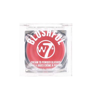 W7 Blushful Cream To Powder Blusher Sassy 6g