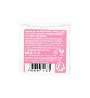 W7 Blushful Cream To Powder Blusher Sassy 6g