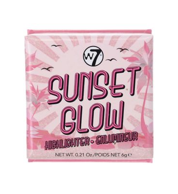 W7 Sunset Glow  Highlighter 6g