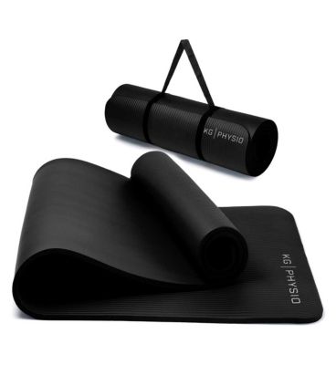 KG Physio Yoga Mats 8mm Black