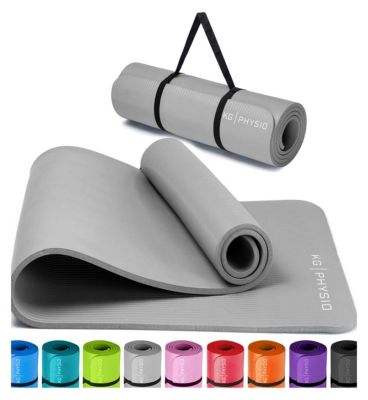 KG Physio Yoga Mats 8mm Grey