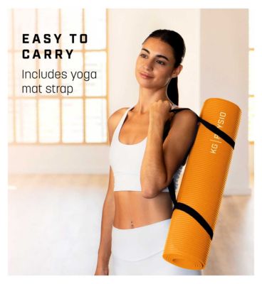 KG Physio Yoga Mats 8mm Orange