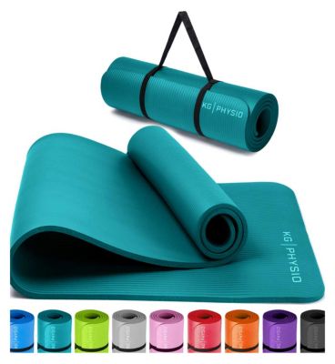 KG Physio Yoga Mats 8mm Turqoise