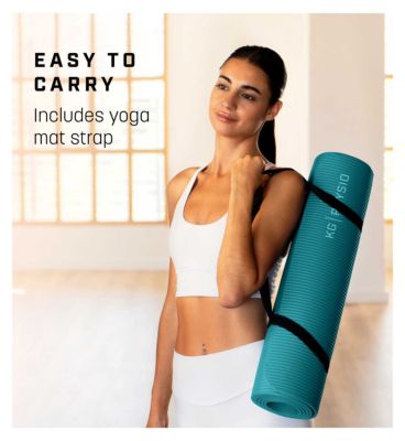 KG Physio Yoga Mats 8mm Turqoise