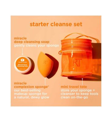 Real Techniques Miracle Blend & Cleanse Set